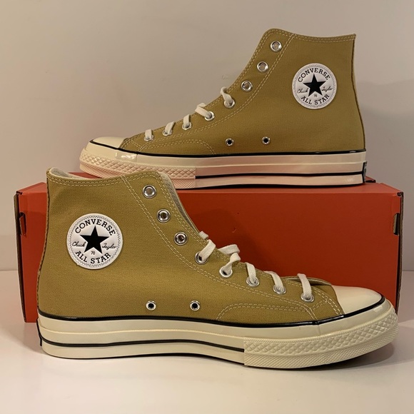 [NEW] CONVERSE CHUCK TAYLOR ALL STAR 70 HI VINTAGE CANVAS DUNESCAPE MENS SIZE 11 - Picture 2 of 10